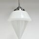 Plafonnier Philips en verre opale, années 1960