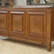 Oak Art Deco buffet from the 1940s.