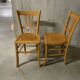 Pair of 1960s bistro chairs
