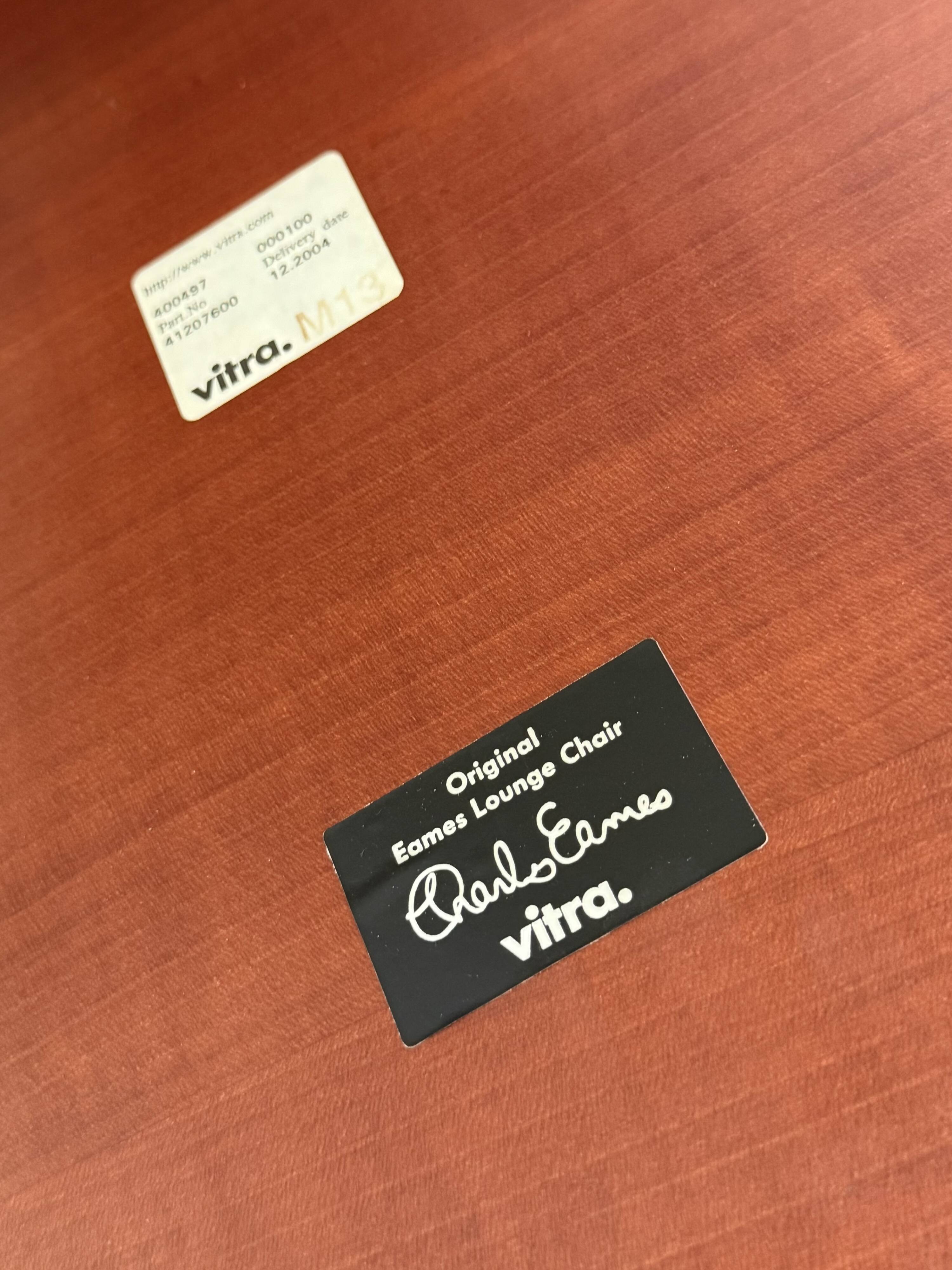 Eames Lounge Chair by Charles and Ray Eames for Vitra