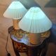 pair of bedside lamps solid wood Scandinavian design 31x25 electric change