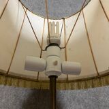 Gilded bronze candlestick mounted as a lamp (electrified to standards)