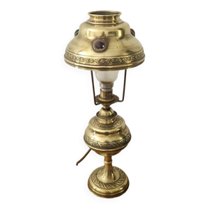 Lampe style art nouveau - laiton