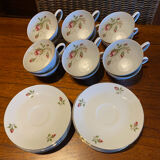12 cups / saucer Bavaria Porcelain