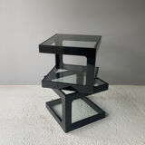 Paire de tables basses 1970