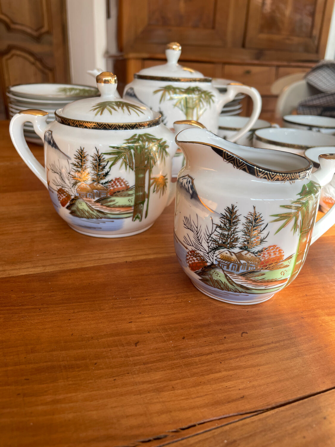 Japanese tea set