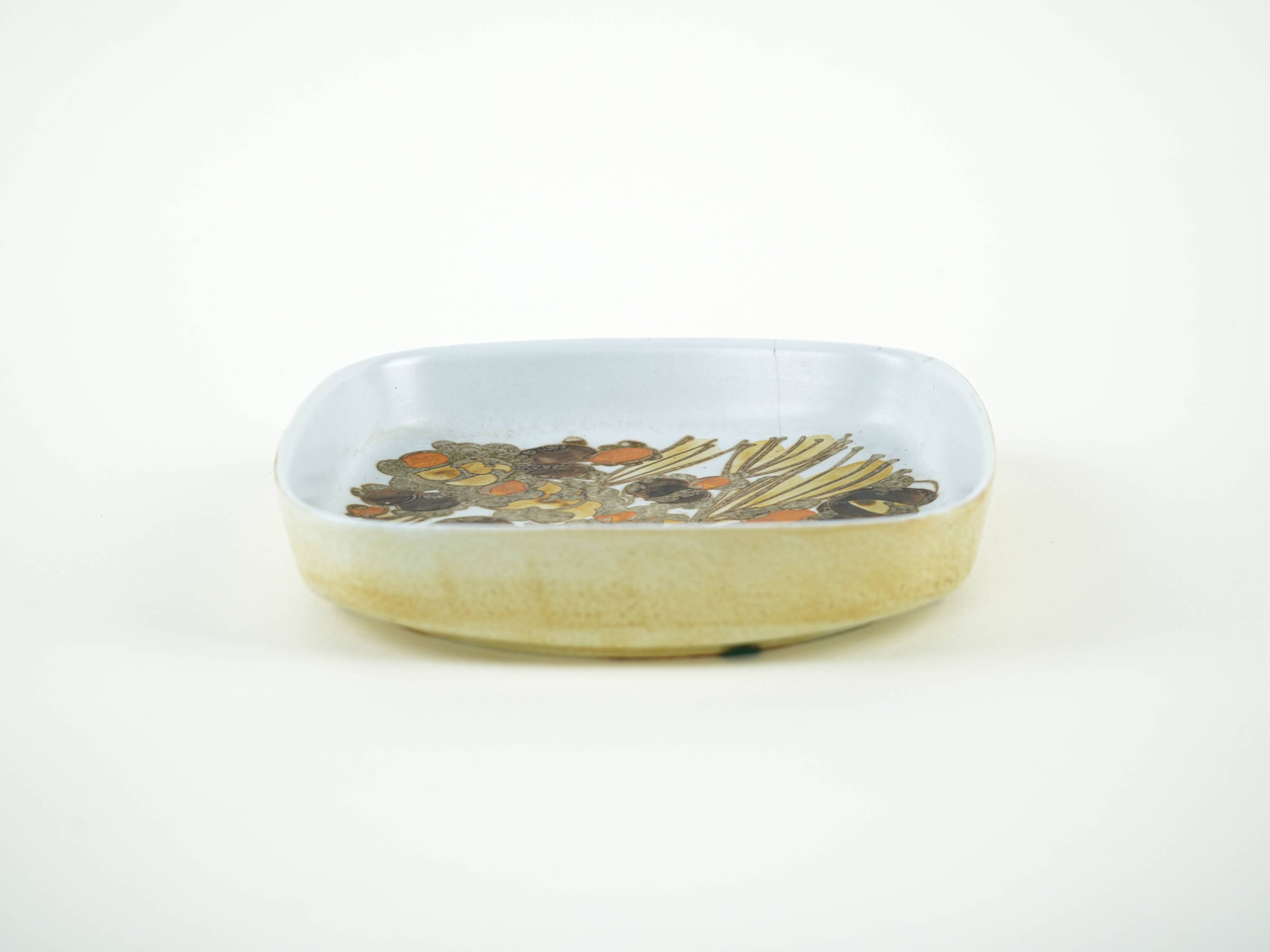 Ceramic platter, Danish design, 1960s, manufactured by Royal Copenhagen