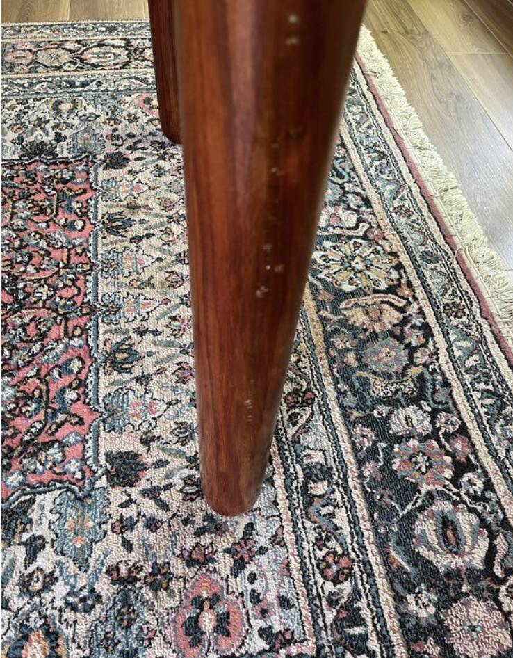 KONDOR dining table, teak, German, 1960/70