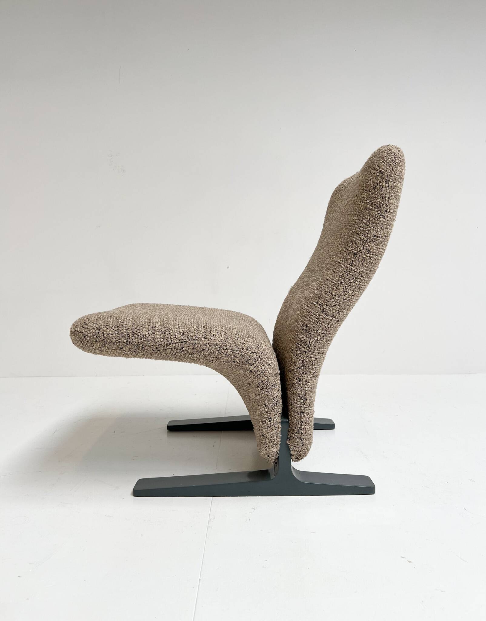 Fauteuil lounge Artifort Concorde F780 rembourré, années 1960