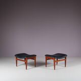 Finn juhl ottoman for france & son, denmark 1950