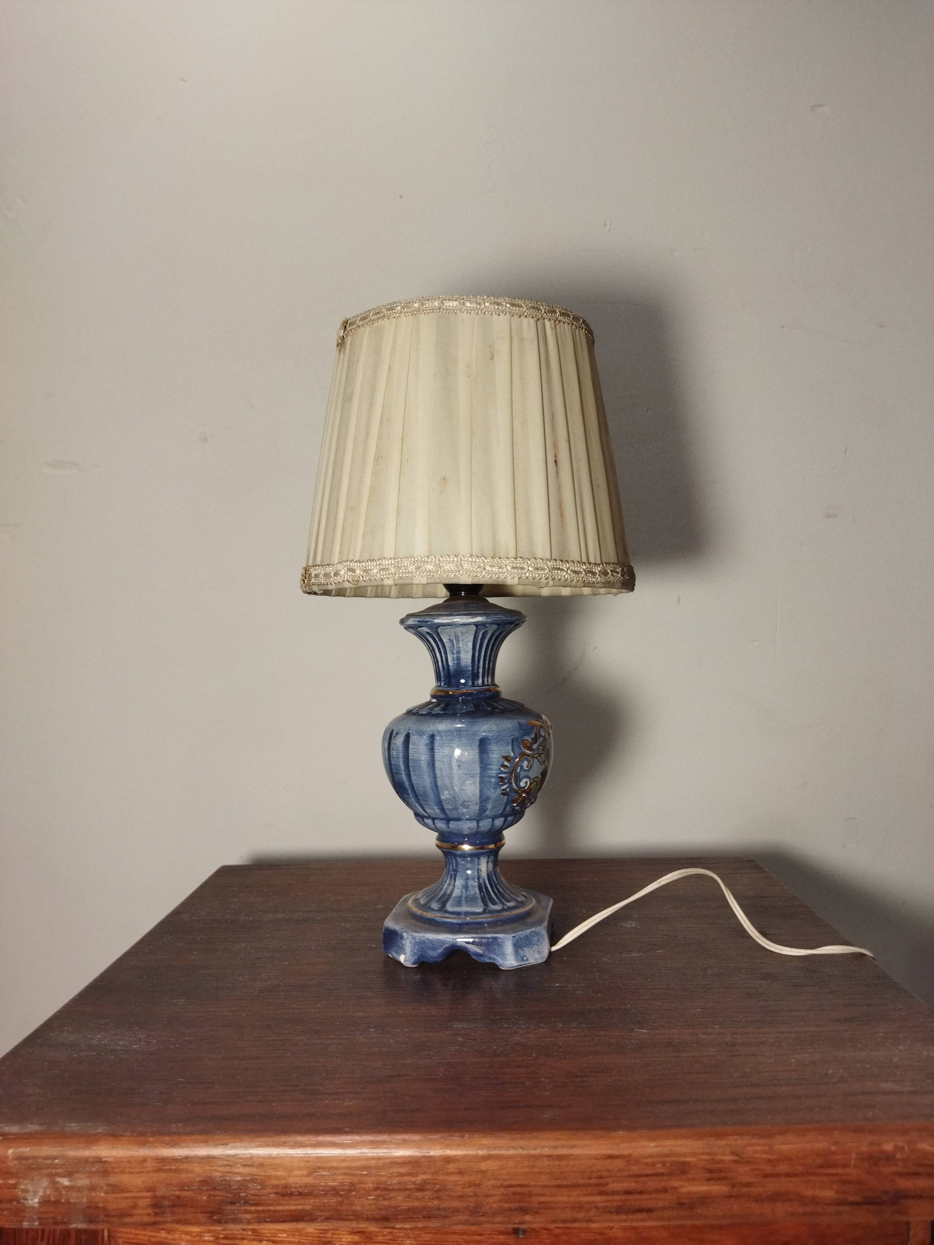 Italian ceramic lamp