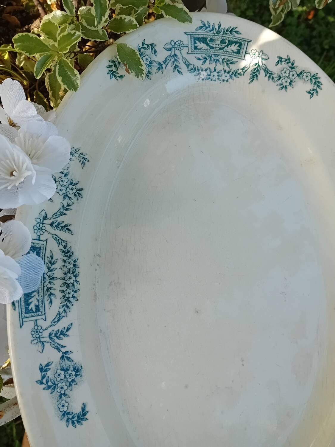 Longchamp serving platter, Lutèce series