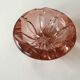 Ashtray pink glass