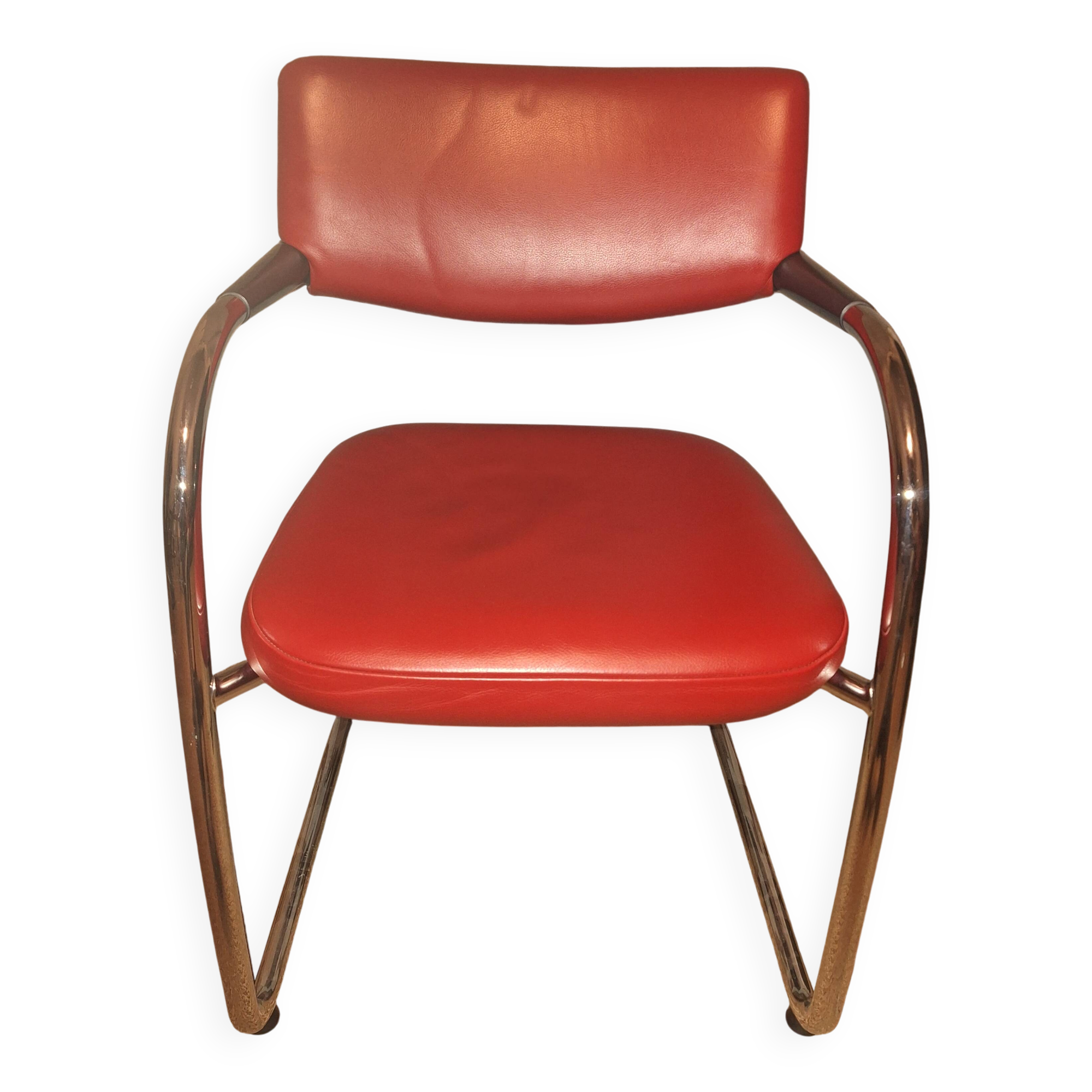 Vitra visasoft visavis - set of 6 red - citterio & glen oliver löw for vitra