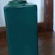 Cubic ceramic vase, Veb Haldensleben, 1960