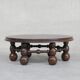 Table basse art déco chêne