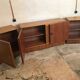 Set de trois modules enfilade style scandinave teck blond 1960