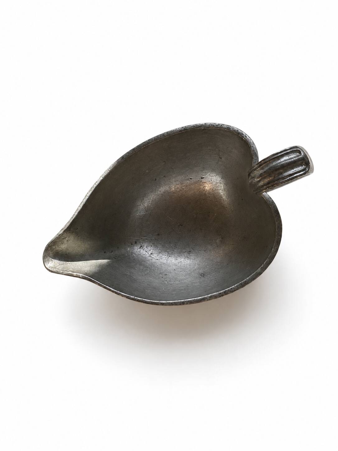 Modernist Sauce Boat in Pewter — Just Andersen, Denmark 1930 (Model 2272)