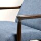 Blue Armchair by Edmund Homa, 1970s