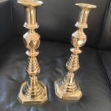 Pair of candle holders