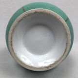 Vase boule à fût cintré en porcelaine vert céladon, XIXe