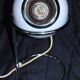 Vintage eye ball lamp in opaline, Italy, 1970.