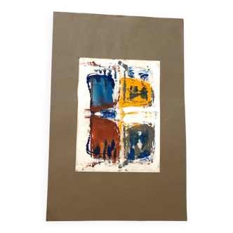 Gouache on paper