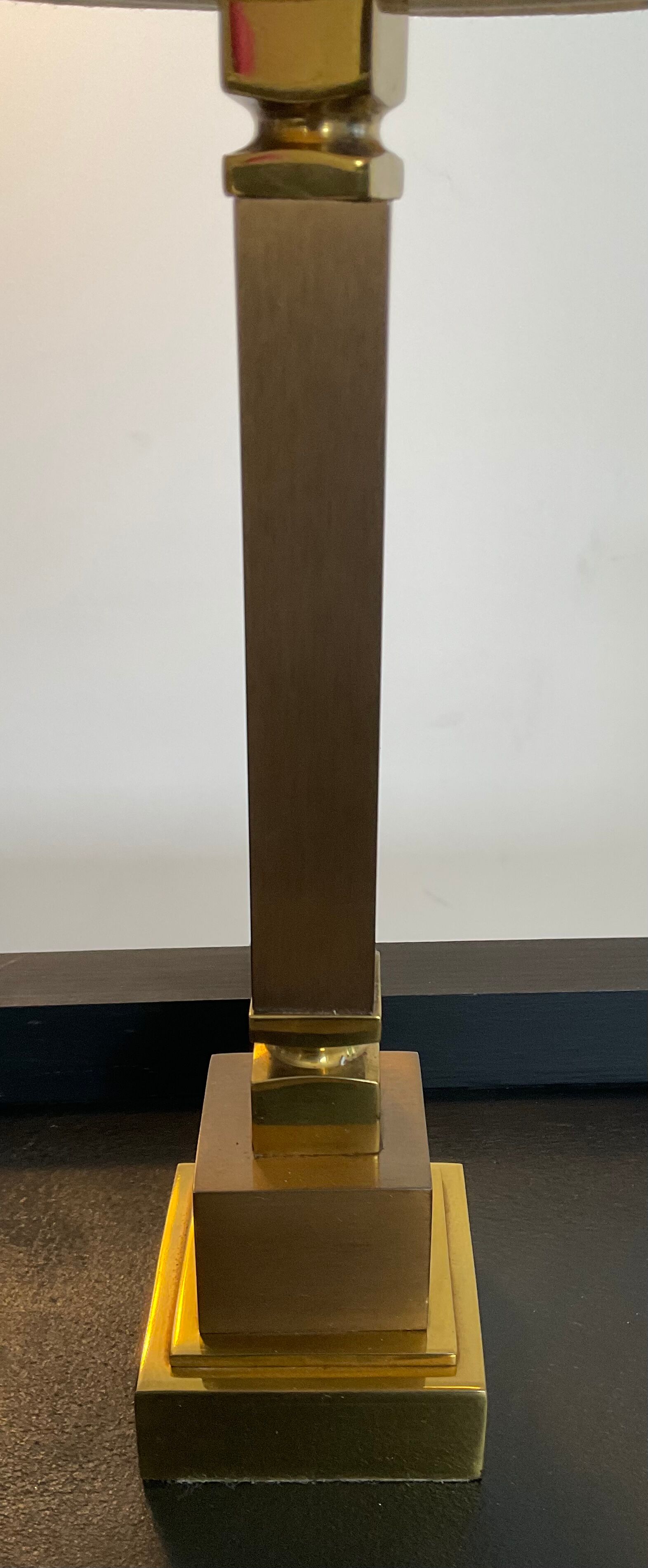 Vintage brass lamp 70s