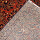 Handmade antique Persian Sarouk rug 3.3' x 5.4' (100cm x 164cm) 1920s - 1B695