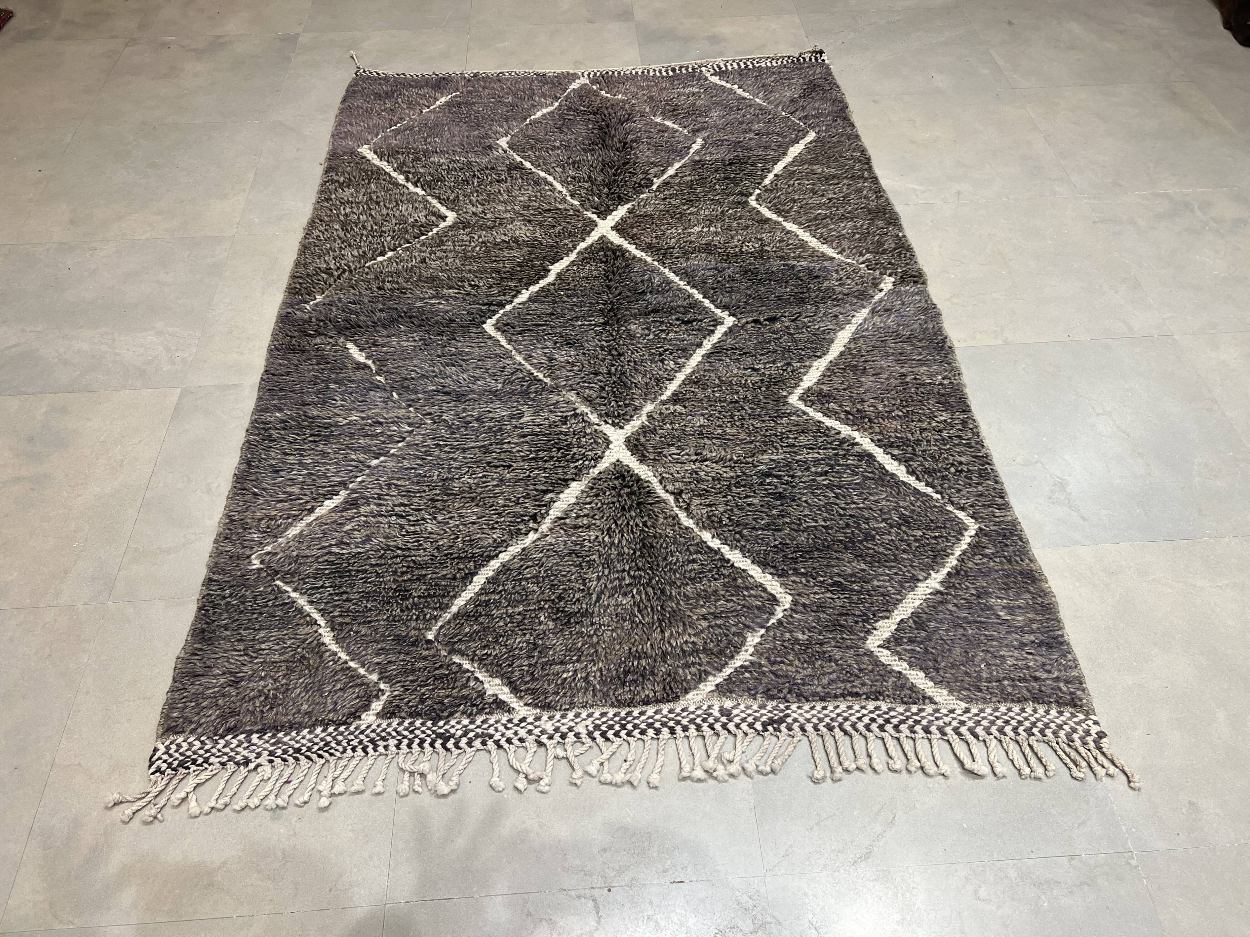 Carpet beniourain gray 223x155cm