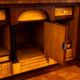 Biedermeier secretary, Western Europe, around 1840.