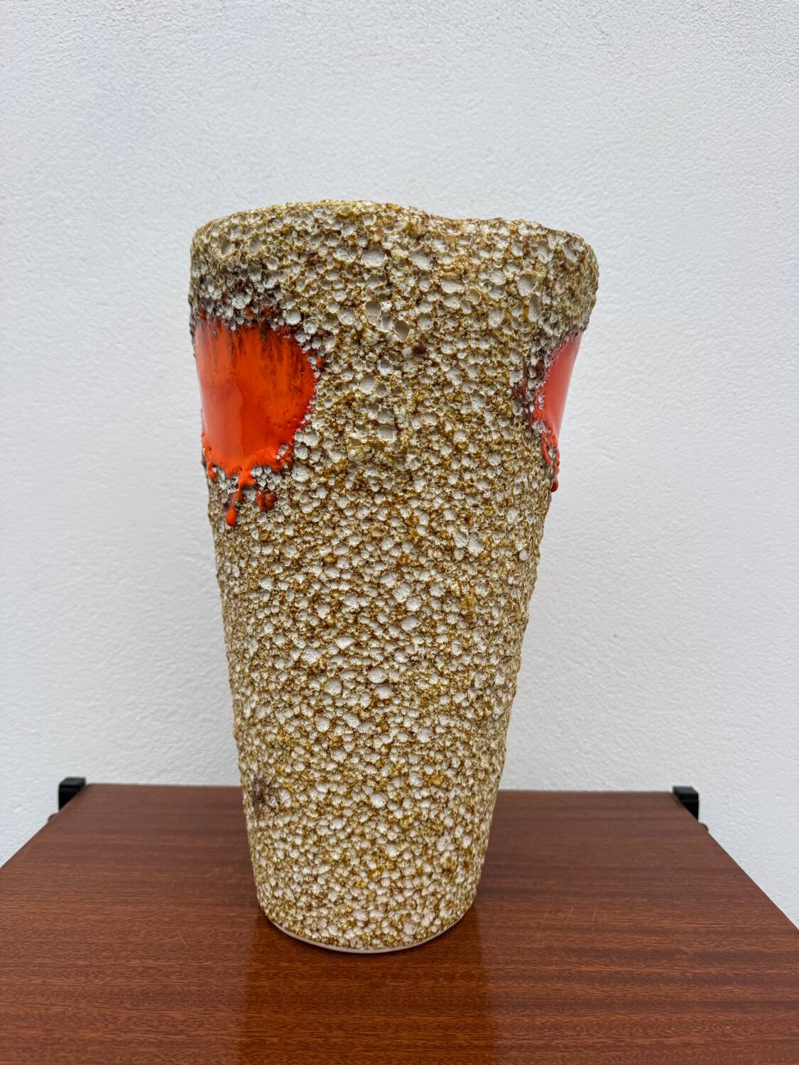 Large ceramic vase from Vallauris, 1970s