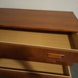 Scandinavian teak chest of drawers, 1960s design