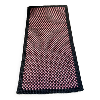 Tapis vintage en laine tissée