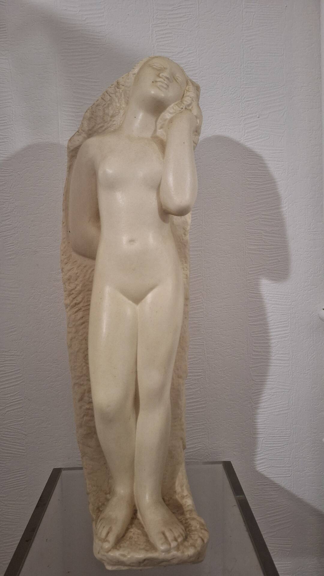Large Art Deco Female Nude Sculpture — PM Sèvres (Paul Milet) — 51 cm