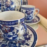 Ensemble à café ou thé japonais ancien en porcelaine fine