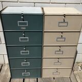 Valve cabinet Ronéo beige 5casiers