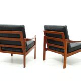Lounge chairs by Illum Walkelsø for Niels Eilersen, 1960s
