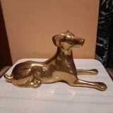 Brass dog
