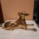 Brass dog