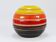 Striped ceramic ball vase by Aldo Londi, Bitossi, Italy, 1960s