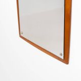 Miroir mural du milieu du siècle par Ølholm Møbelfabrik