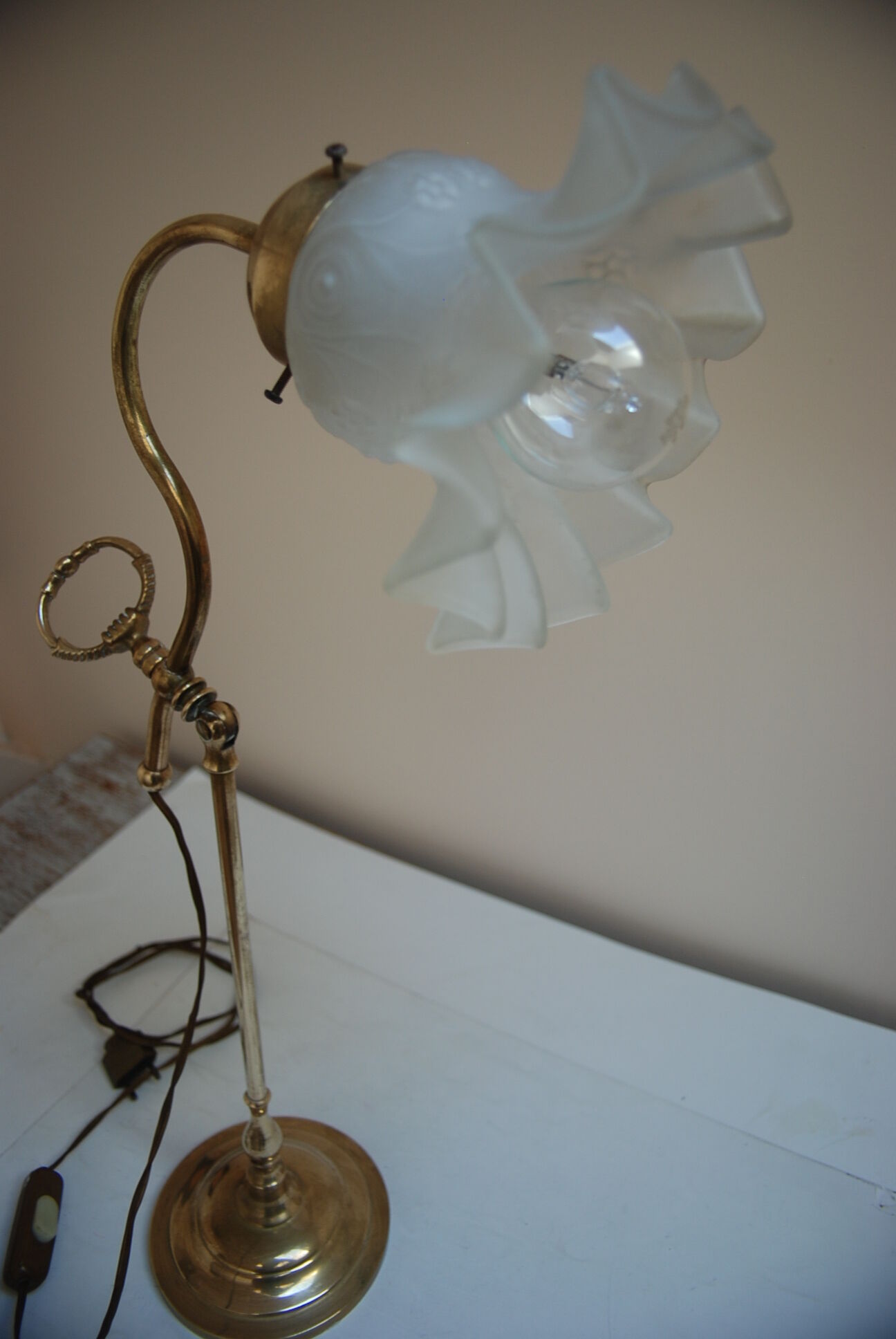 Vintage bedside lamp