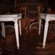 Lot Louis XV medallion chairs canned