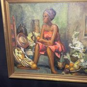 Huile sur toile