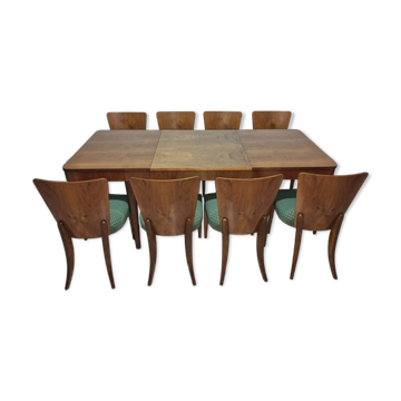 Dining set by Jindrich Halabala