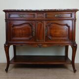 Louis XV style walnut sideboard circa 1880
