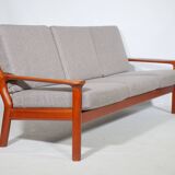 Teak three-seater sofa from the 1960s, Glostrup