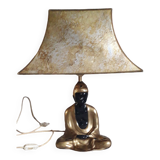 Vintage lamp in Italian ceramic