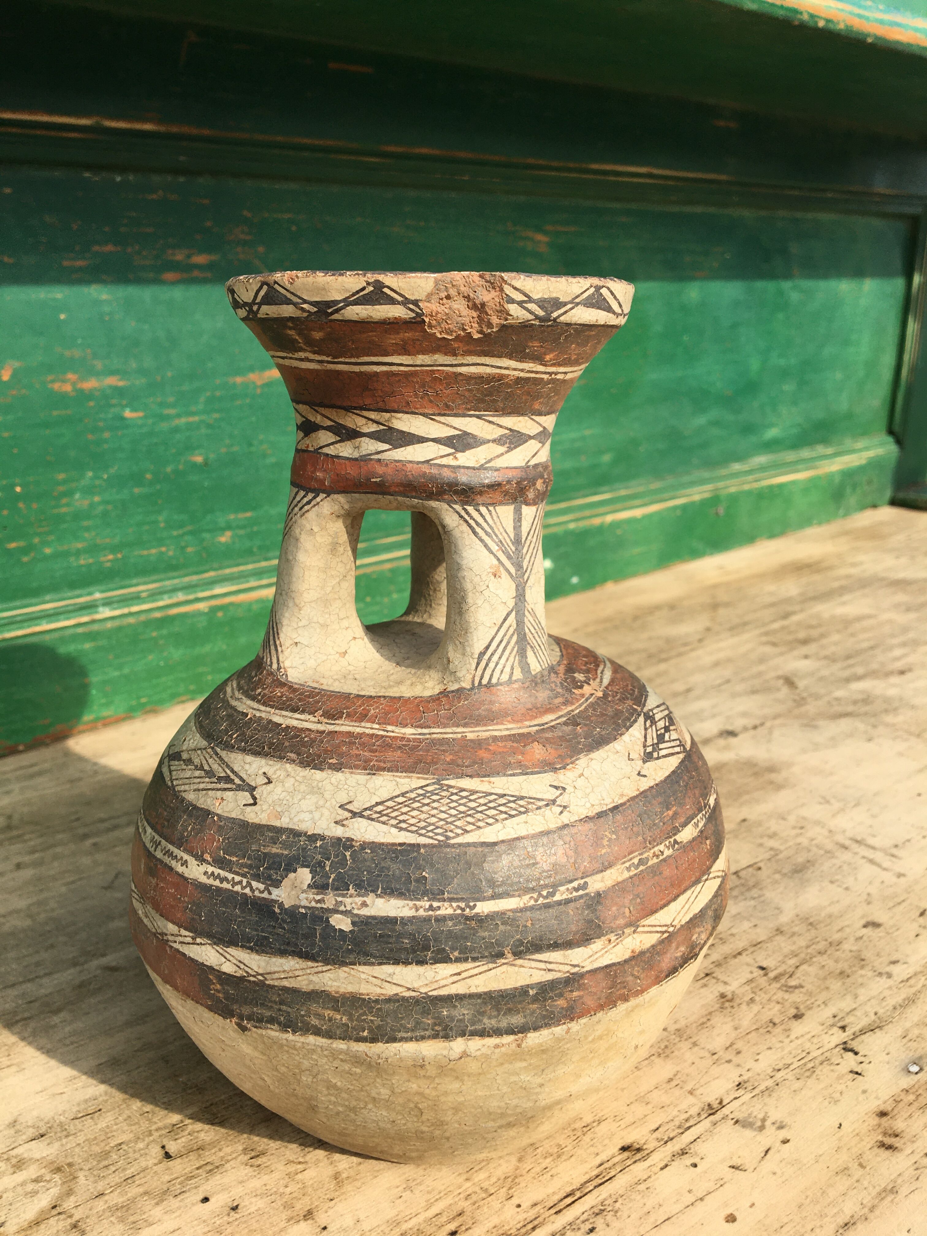 Ancient Berber incense door